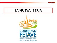 FETAVE Congreso 2013 - Dubái - IBERIA