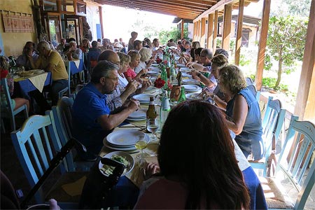 Fotografías II Congreso FETAVE 2014 - Comida en un restaurante típico