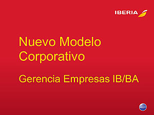 NUEVO MODELO CORPORATIVO - GERENCIA EMPRESAS IB/BA
